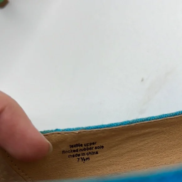 Penny Loves Kenny High Heels Stilettos Pumps Shoes Green Blue Womens 7.5 M - Picture 15 of 16